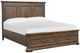 Magnussen Home® Adler Court Florentine Walnut King Panel Storage Bed-0