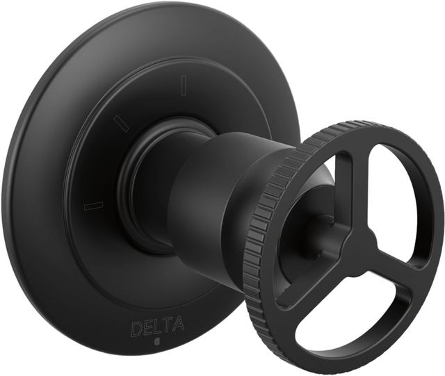 Delta Trinsic® Matte Black 3-Setting Diverter Trim-0