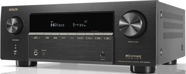 Denon® Black 9.4 Channel Home Theater Receiver Powered by HEOS™-2