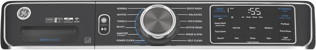 GE® 5.0 Cu. Ft. Diamond Gray Smart Front Load Washer-2