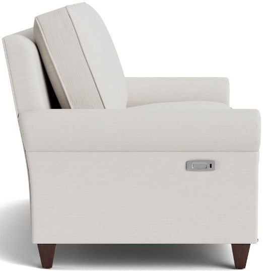 Bassett® Furniture Customizable BenchMade Motion Reclining Panel Arm Sofa-2