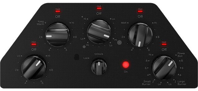 GE® 36" Black Electric Cooktop-3