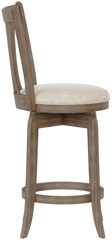 HH2 Home Hartville Beige/Brown/Gray Counter Height Stool-4