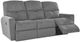 La-Z-Boy® Hawthorn Smoke Manual Reclining Sofa-2
