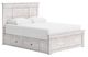 Signature Design by Ashley® Makidern Whitewash Queen Panel Bed with 2-Drawer Storage-0