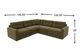 Drew & Jonathan Home ModularOne New Horizon 5-Piece Moss Modular Sectional-2