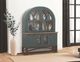International Furniture Direct Obsidian Brown/Green Dining Pantry with Hutch-1