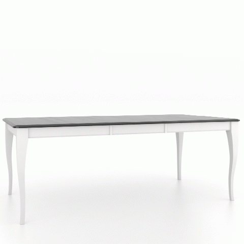 Canadel Customizable Gourmet 82" VC Base Dining Table with One Removable Leaf-2