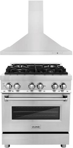ZLINE 2 Piece Stainless Steel Kitchen Package