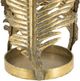 A & B Home Gold Feather Candle Holder-3