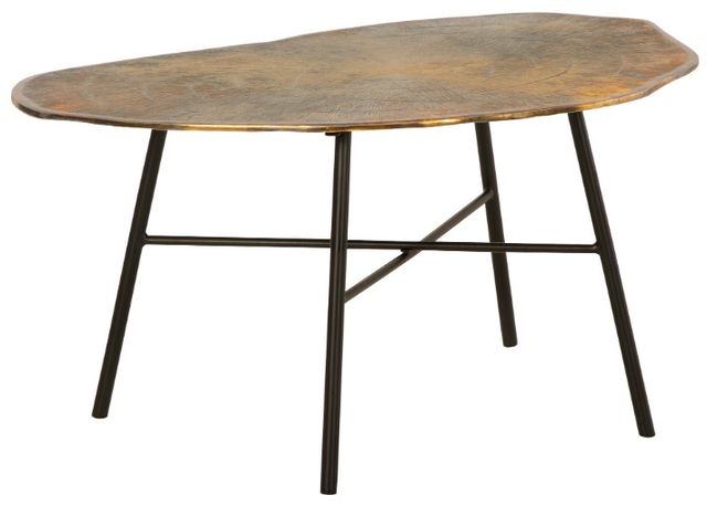 Signature Design by Ashley® Josslett 2-Piece Antique Copper Living Room Table Set-1