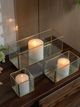 A & B Home 4-Piece White Candle Set-5