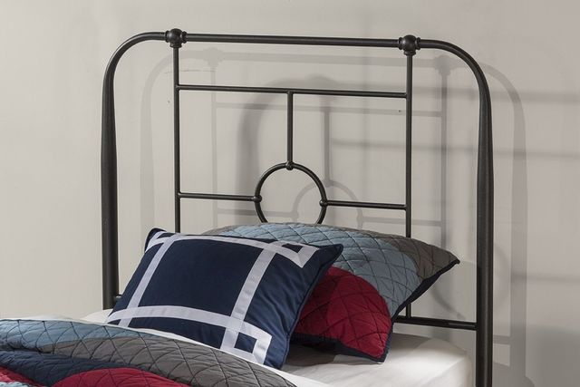 HH2 Home Trenton Black Sparkle Twin Headboard/Footboard-4