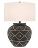 Currey & Company Tattoo Brewed Latte/Molé Black Table Lamp-1