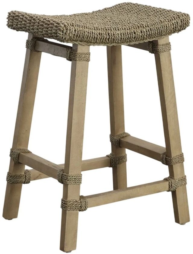 Uttermost® Everglade Natural Sea Grass Counter Stool-0