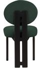 Meridian Furniture Napa Green/Black Boucle Upholstered Dining Chair-3