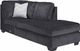 Signature Design by Ashley® Altari 2-Piece Slate Right-Arm Facing Sofa Sectional and Chaise-2