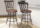 Steve Silver Co. Sedona Brown Cherry/Dark Camel Swivel Bar Stool-1