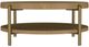 Coaster® Arini 2-Piece Sand Wash Occasional Table with Aged Brass Base Set-3