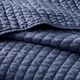 Olliix by Madison Park Navy Twin/Twin XL Keaton Reversible Coverlet Set-2
