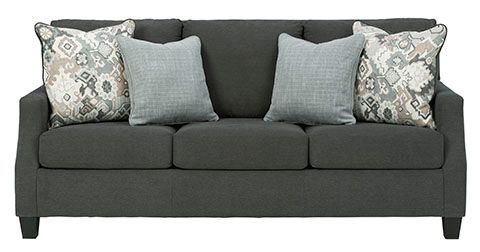 Signature Design by Ashley® Bayonne Charcoal Sofa-1