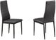 Titus Furniture Black 7 Piece Dining Set-1