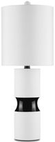 Currey & Company Althea Off White/Black Table Lamp-1