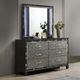 New Classic® Home Furnishings Radiance Black Pearl Dresser and Mirror-1