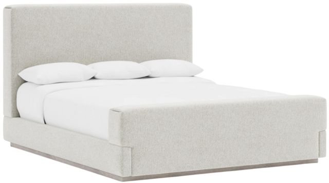 Bernhardt Tempo Larza Queen Upholstered Panel Bed-0
