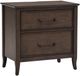 aspenhome® Blakely Sable Brown 2-Drawer Nightstand-0