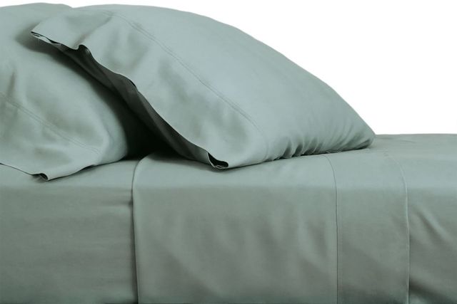 Cariloha Resort 2-Piece Bamboo Viscose Ocean Mist Standard Pillow Case Set-2
