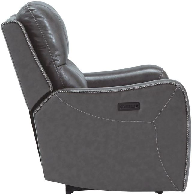 Signature Design by Ashley® Galahad Smoke Power Recliner-2