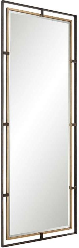 Uttermost® Carrizo Bronze/Gold Tall Mirror