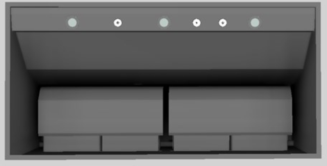 Vent-A-Hood® 48" Gunsmoke Wall Mounted Range Hood-3