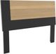 NAD home Orleans natural/charcoal King Platform Bed-2