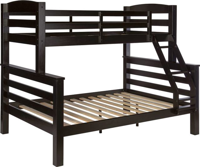 Powell® Porter Black Twin/Full Bunk Bed-0