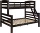 Powell® Porter Black Twin/Full Bunk Bed-0