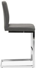 Mazin Furniture Shirelle Gray Counter Side Dining Chair-1