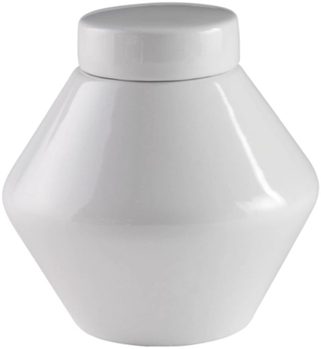 Signature Design by Ashley® Domina White 9" Jar-0