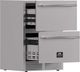 FORNO® Como 24" 4.9 Cu. Ft. Stainless Steel Inder/Outdoor Refrigerator Drawers-3