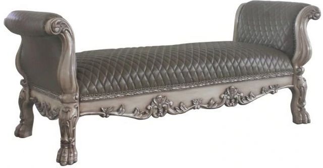 ACME Furniture Dresden Vintage Bone White Bench-0