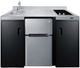 Summit® 54" Black All-in-one Kitchenette -0