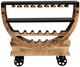 Liberty Furniture Danley Weathered Brown Accent Bar Trolley-1