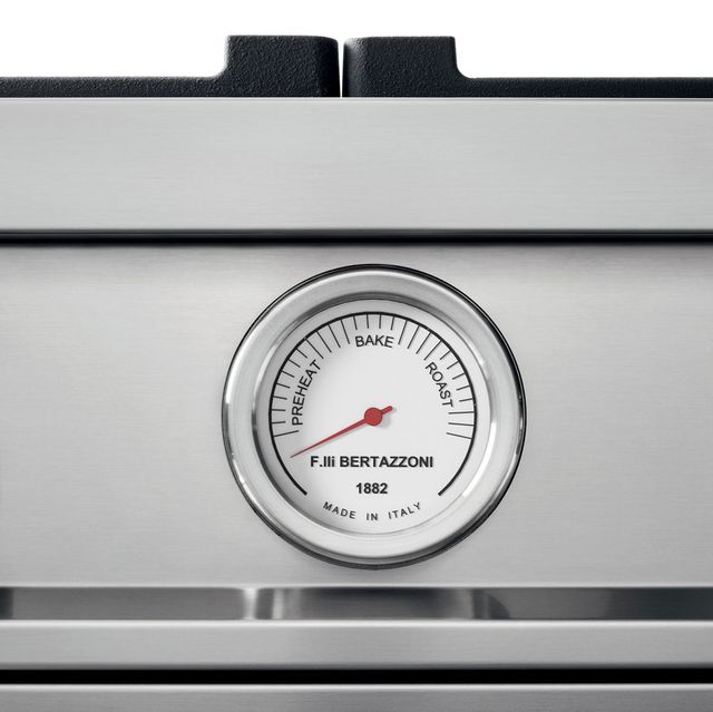 Bertazzoni Master Series 30" Nero Matt Pro Style Gas Range-3
