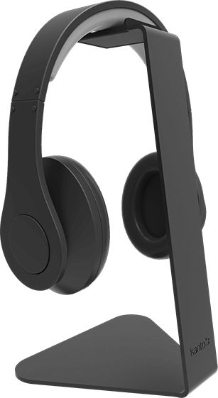 Kanto Black Headphone Stand-1