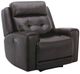 Liberty Furniture Carrington Dark Brown Leather Triple Power Recliner-0