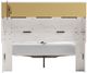 Signature Design by Ashley® Altyra White Queen Upholstered Storage Bookcase Bed-4
