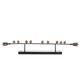A & B Home Black/Gold Chirp Rod Accent-1
