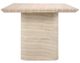 Classic Home Aiden Beige 87" Outdoor Concrete Dining Table-2