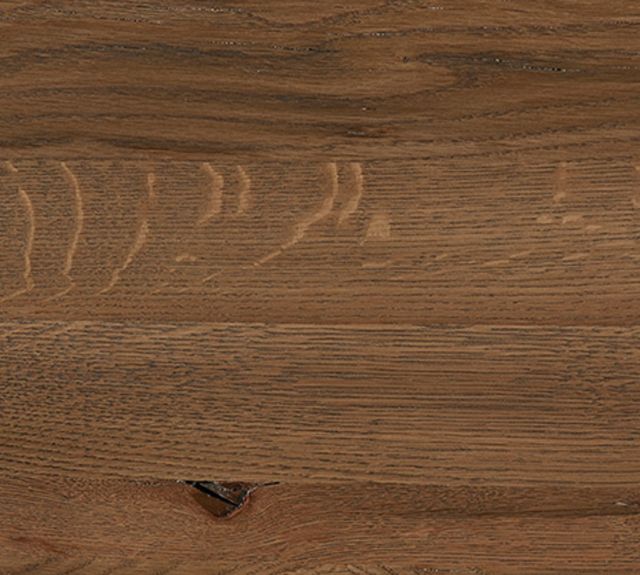 Artisan & Post by Vaughan-Bassett Dovetail Natural 60" Round Dining Table with Black Base-3